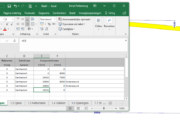 Geimporteerde knooptabel vanuit de rekensoftware RFEM