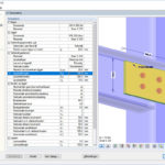 3D Geomtrie van scharnierende staalverbinding in RF JOINTS 3D Geometrie van scharnierende staalverbinding in RF-/JOINTS Steel Pinned