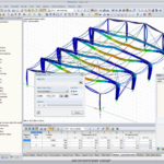 visualisatie van resulaten in RFEM