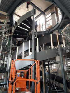 Wenteltrap Kasbank gebouw Vic obdam berekend met RFEM