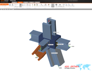 ads ertner msc engineering staalknoop detail verbinding met solid IDEA